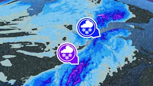 Retour de la neige : même le sud du Québec pourrait y goûter. Détails ici.  