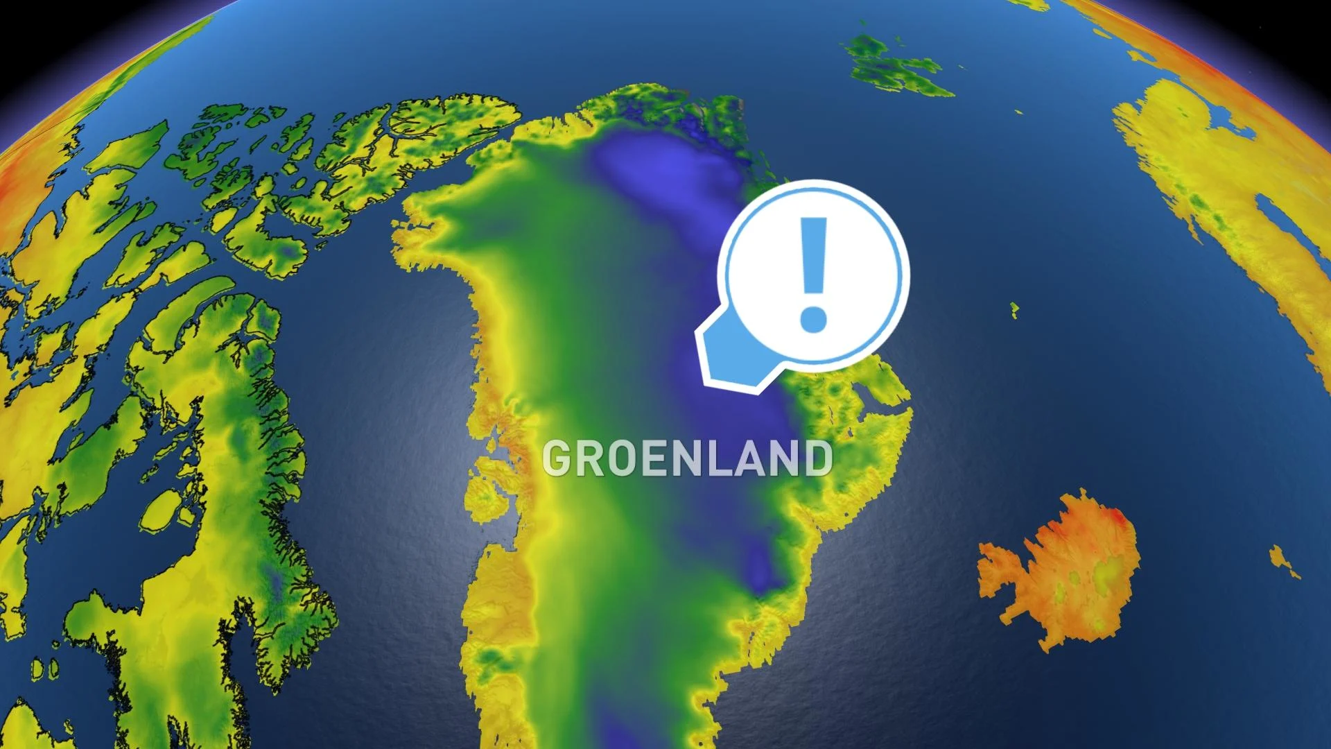 Première pluie en 30 ans sur le plus haut sommet du Groenland !