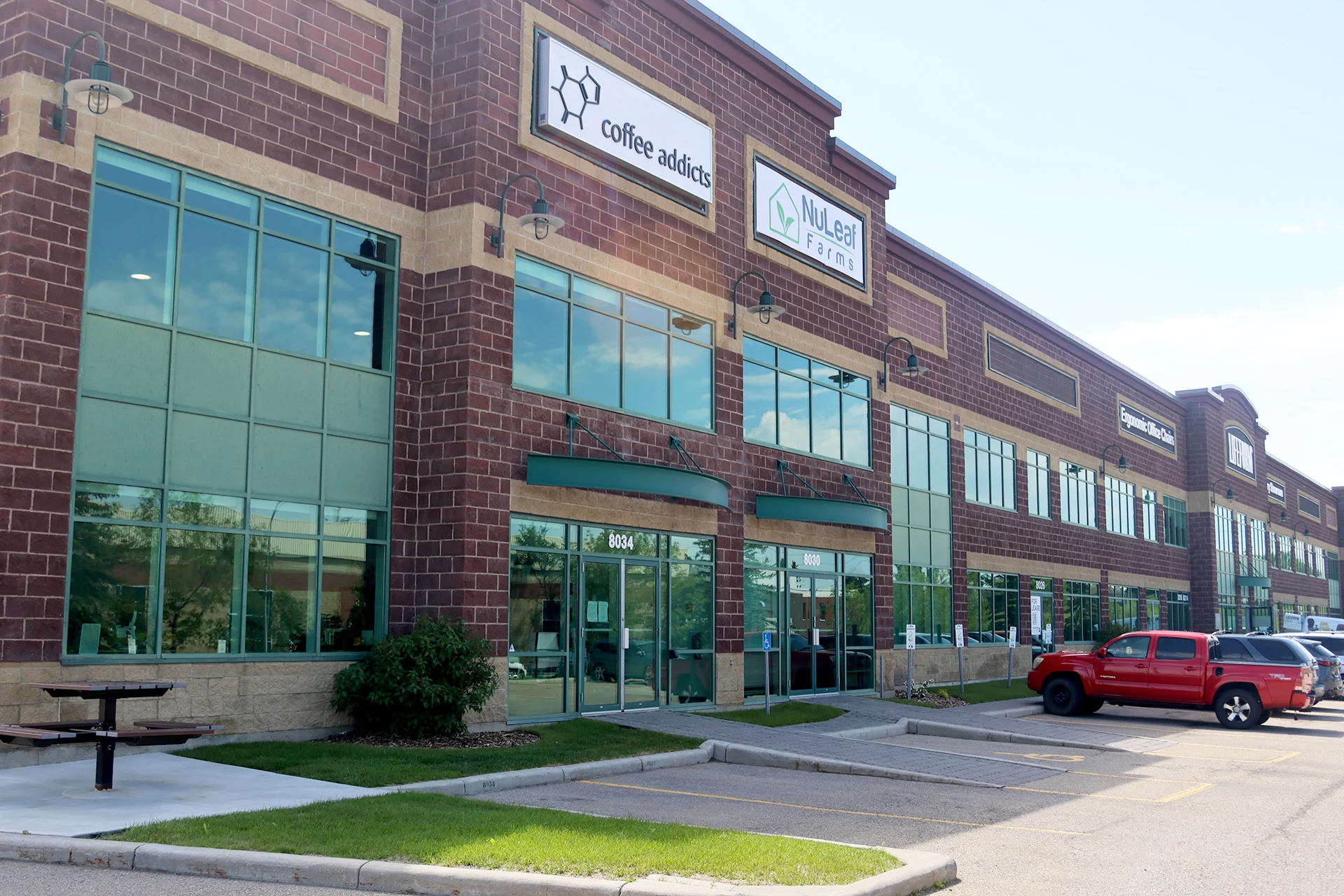 NuLeaf's 10,000-square-foot warehouse houses a 700-square-foot grow room inside that nurtures thousands of plants. The company has another 3,700-square-feet in external grow areas, which allows it to sell seedlings for local gardens to grow. (Rachel Maclean)