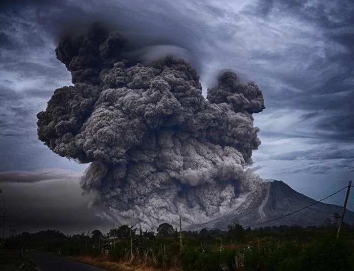 Des pluies torrentielles auraient provoqué une éruption volcanique