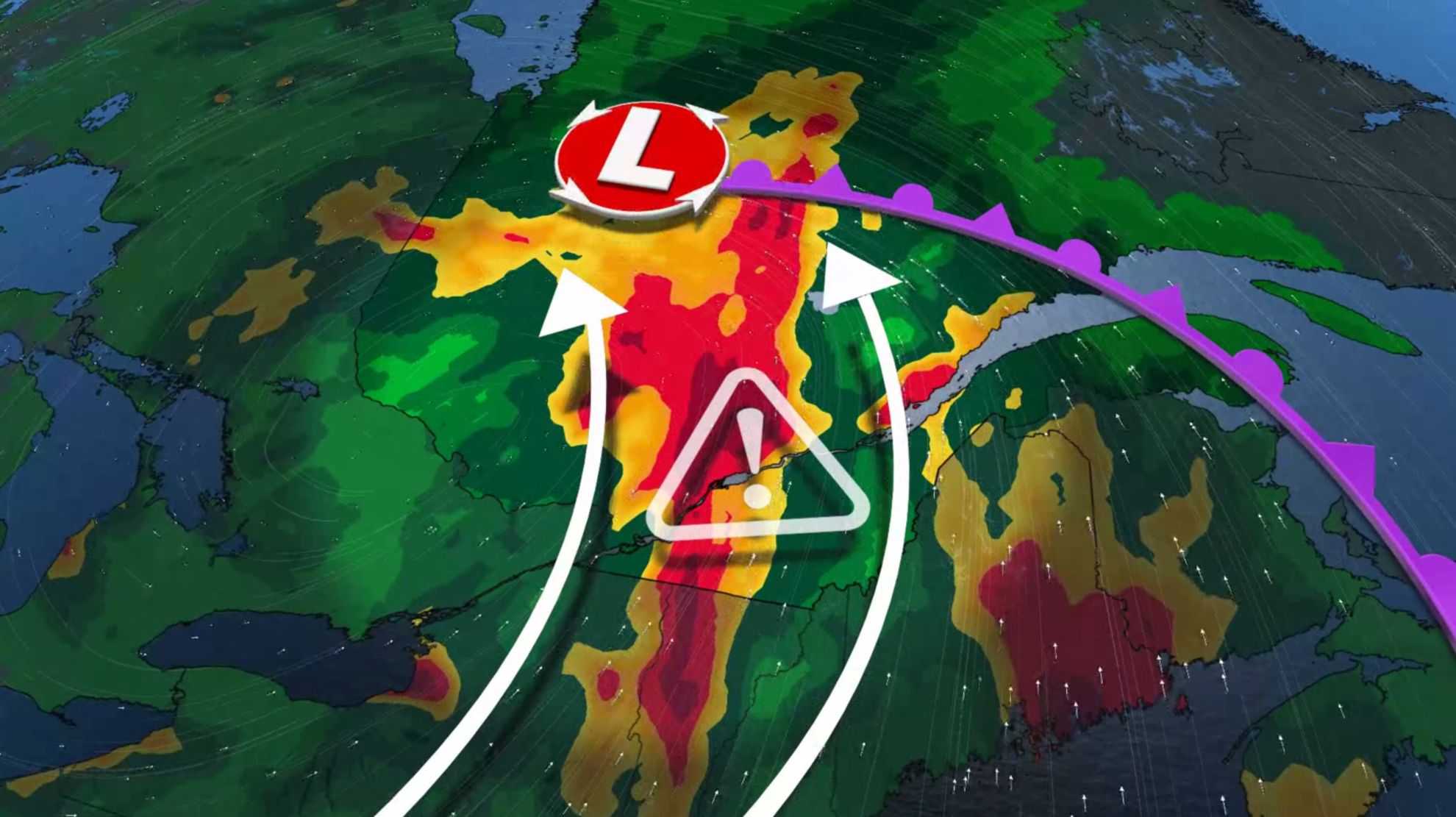 Quebec faces holiday weekend washout, localized flood risk - The ...