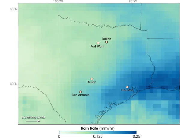 texas rainfall