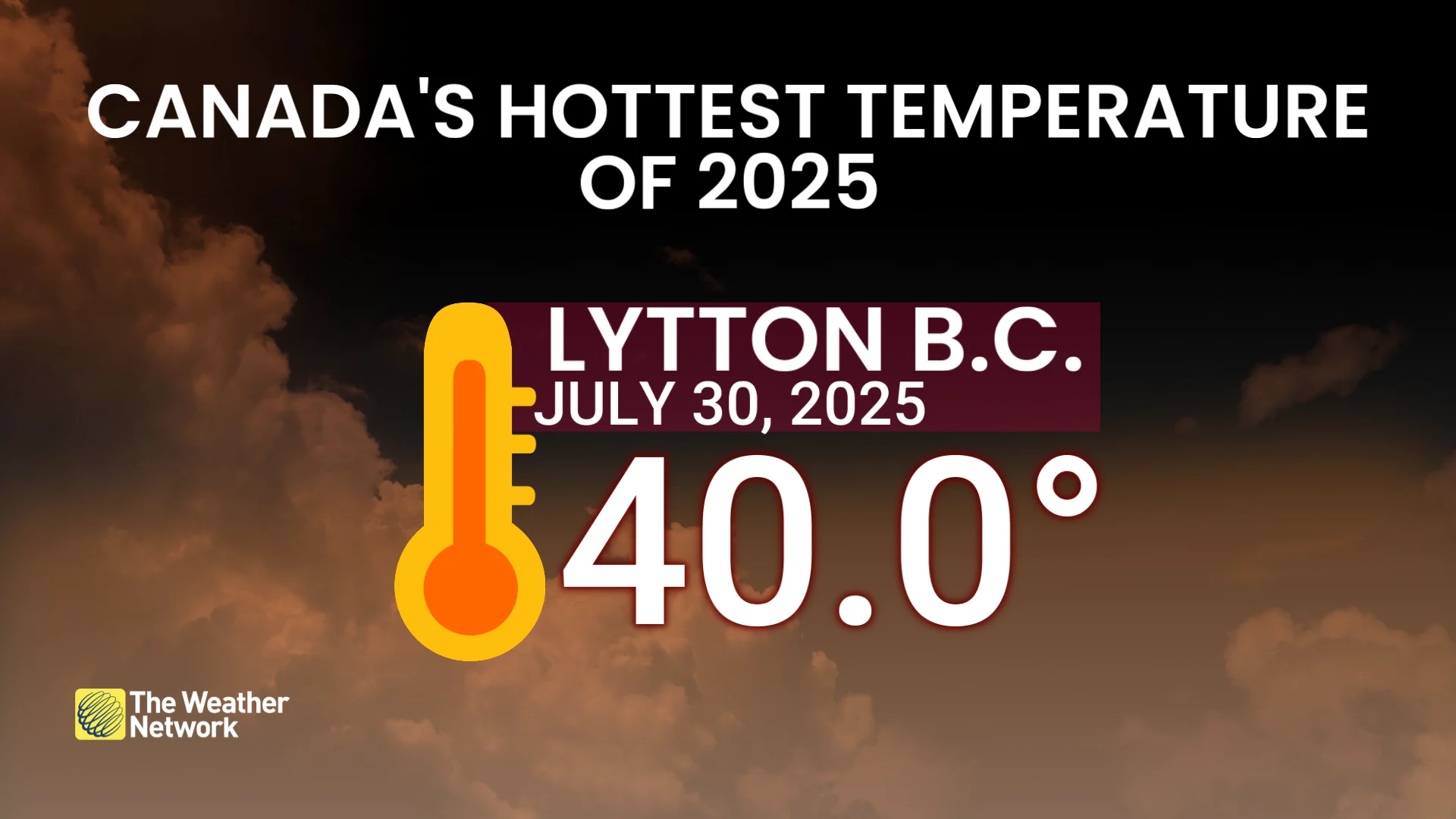 Barron - Lytton B.C. had the hottest day in Canada in 2025
