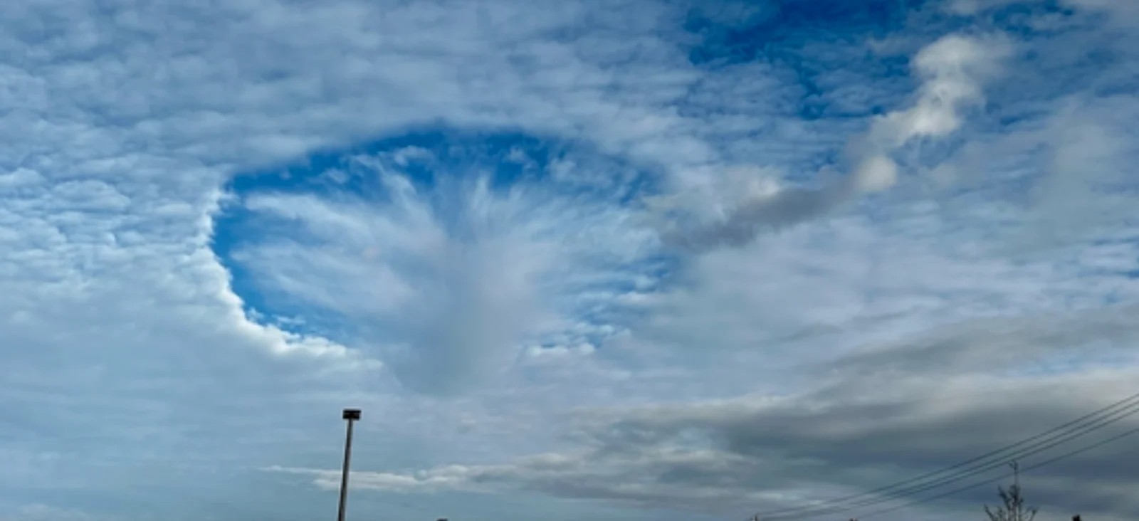 UGC: Fallstreak cloud (Jan Baker/Submitted)