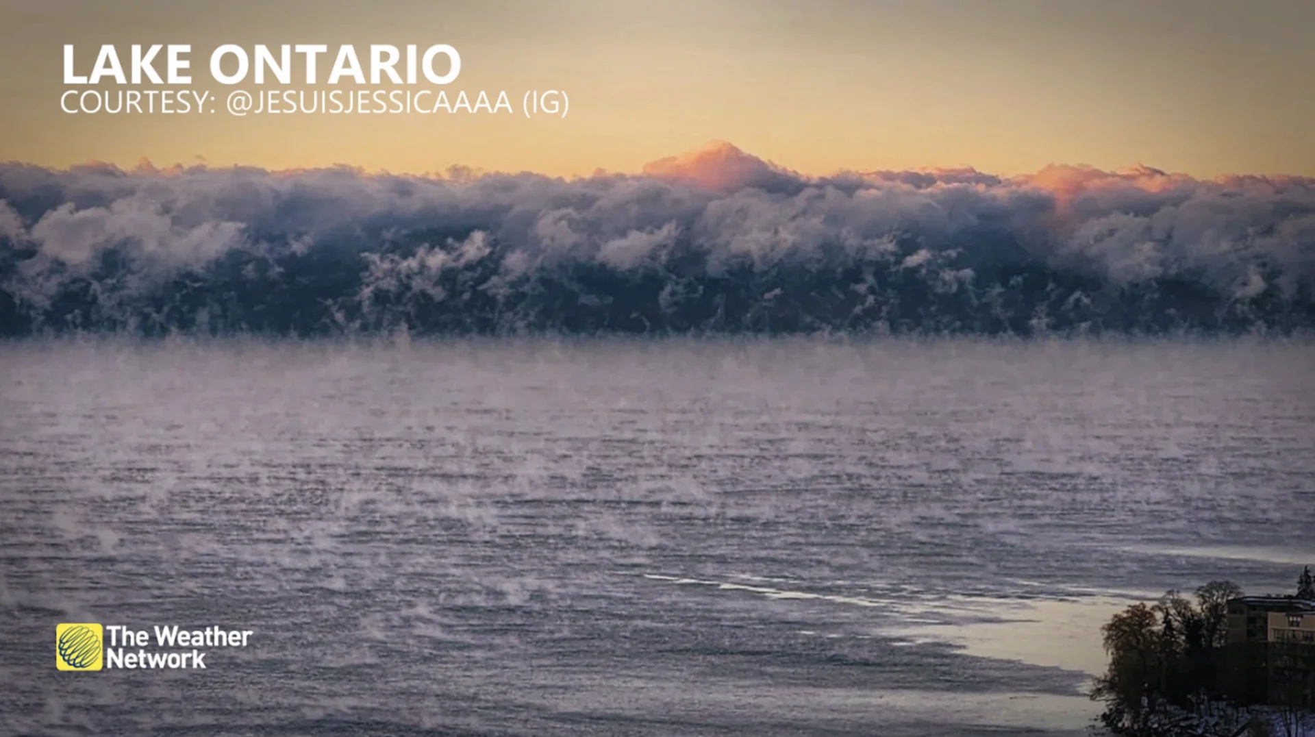 PERMISSION GRANTED: Steam Devils on Lake Ontario - December 23. 2024