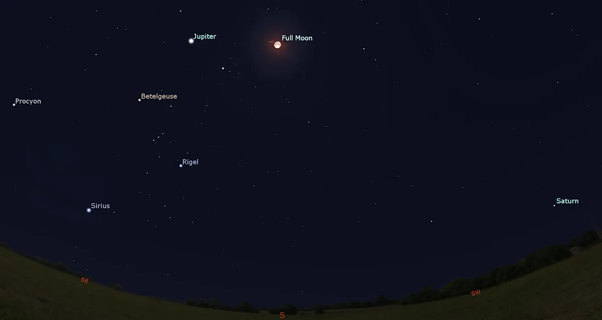 2024's final Supermoon rises tonight alongside meteor showers The Weather Network