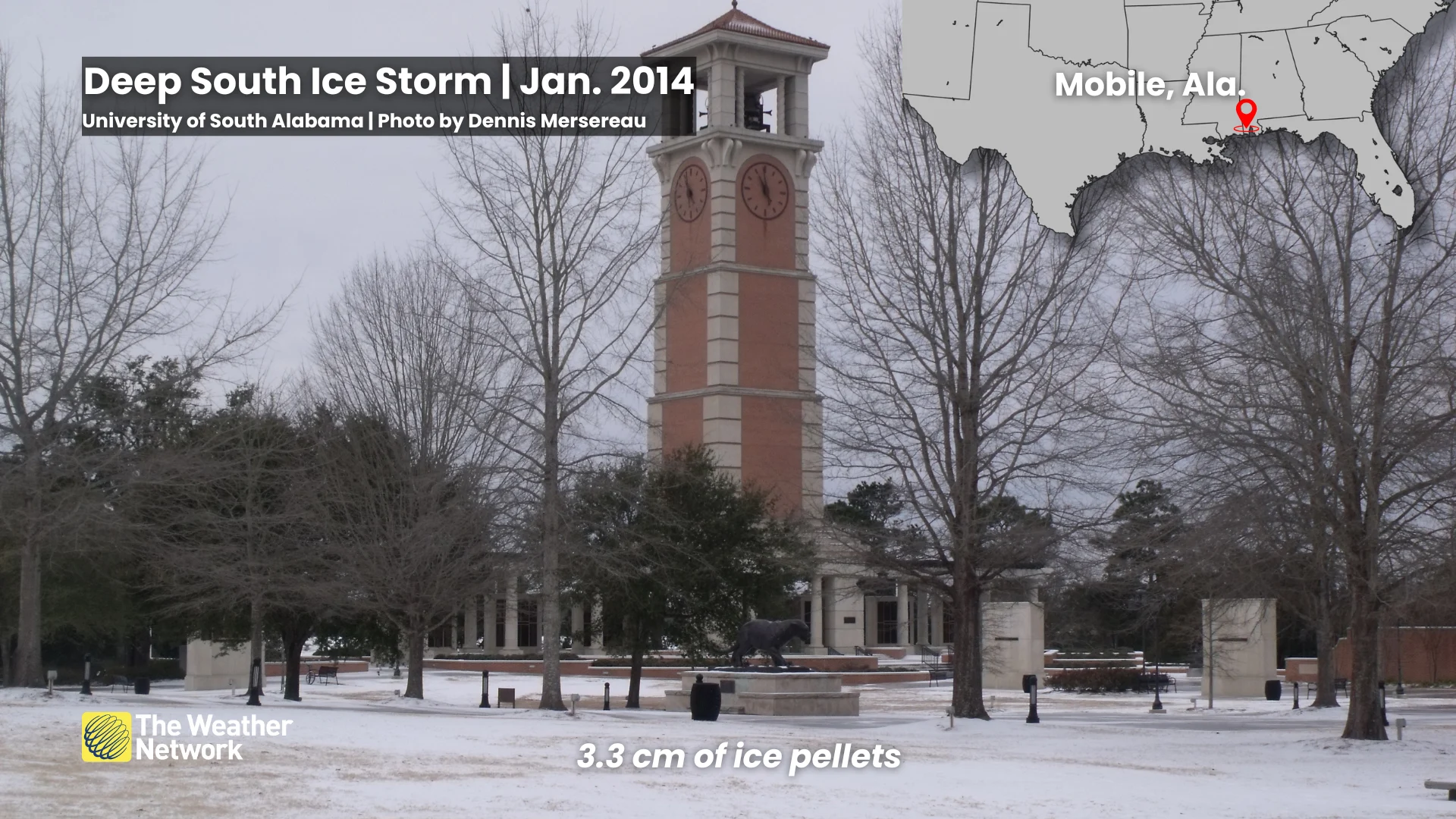 Deep South Ice Storm January 2014