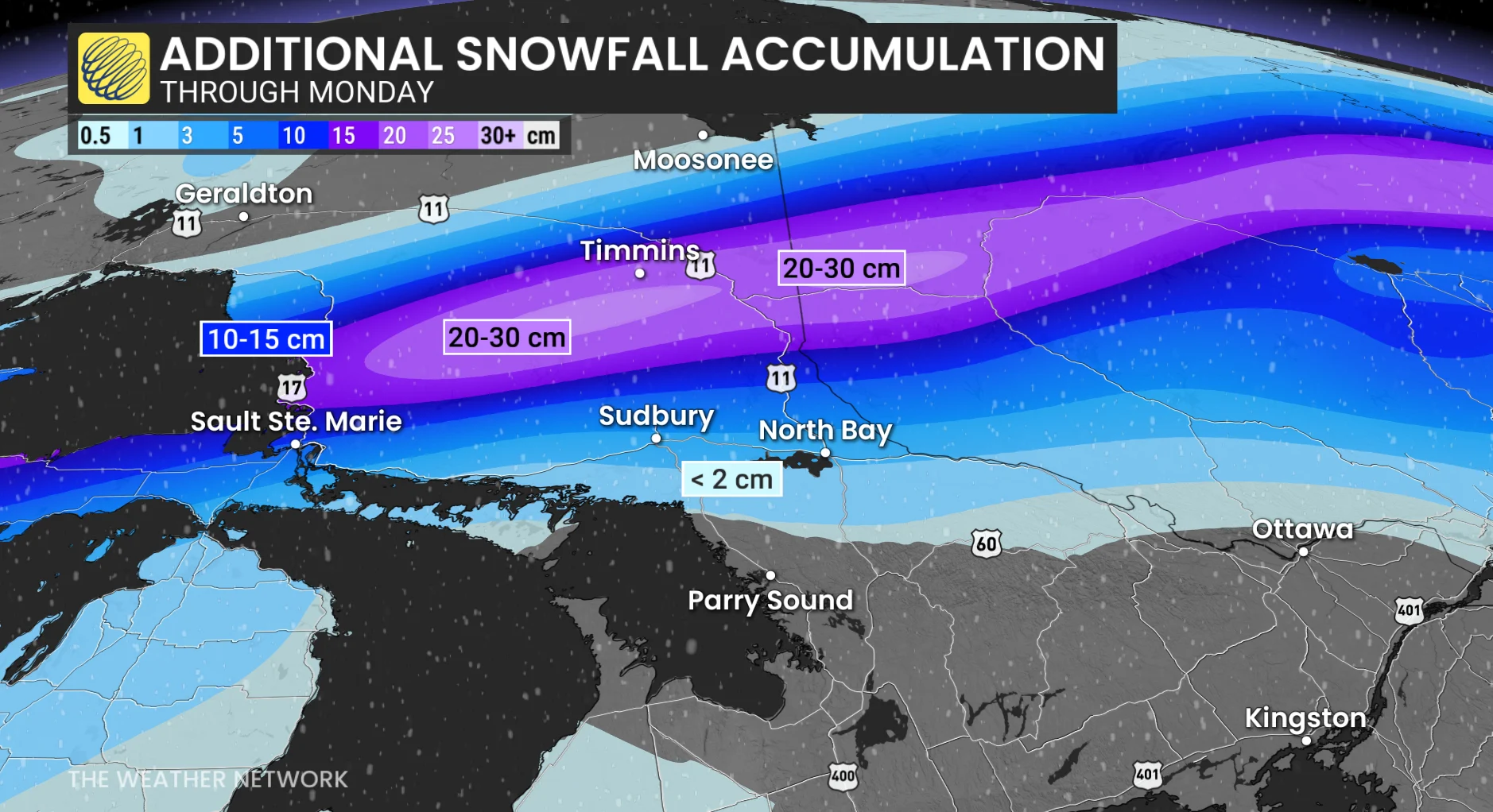 Northern Ontario Snow Outlook