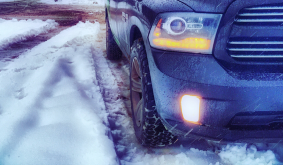 If you only have 2 winter tires, should they go on the front or back?