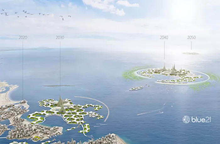 Floating cities as a workaround for rising water levels