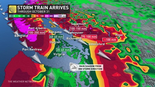 B.C.'s 'stormy' pattern won't flip the switch on the current drought - The  Weather Network