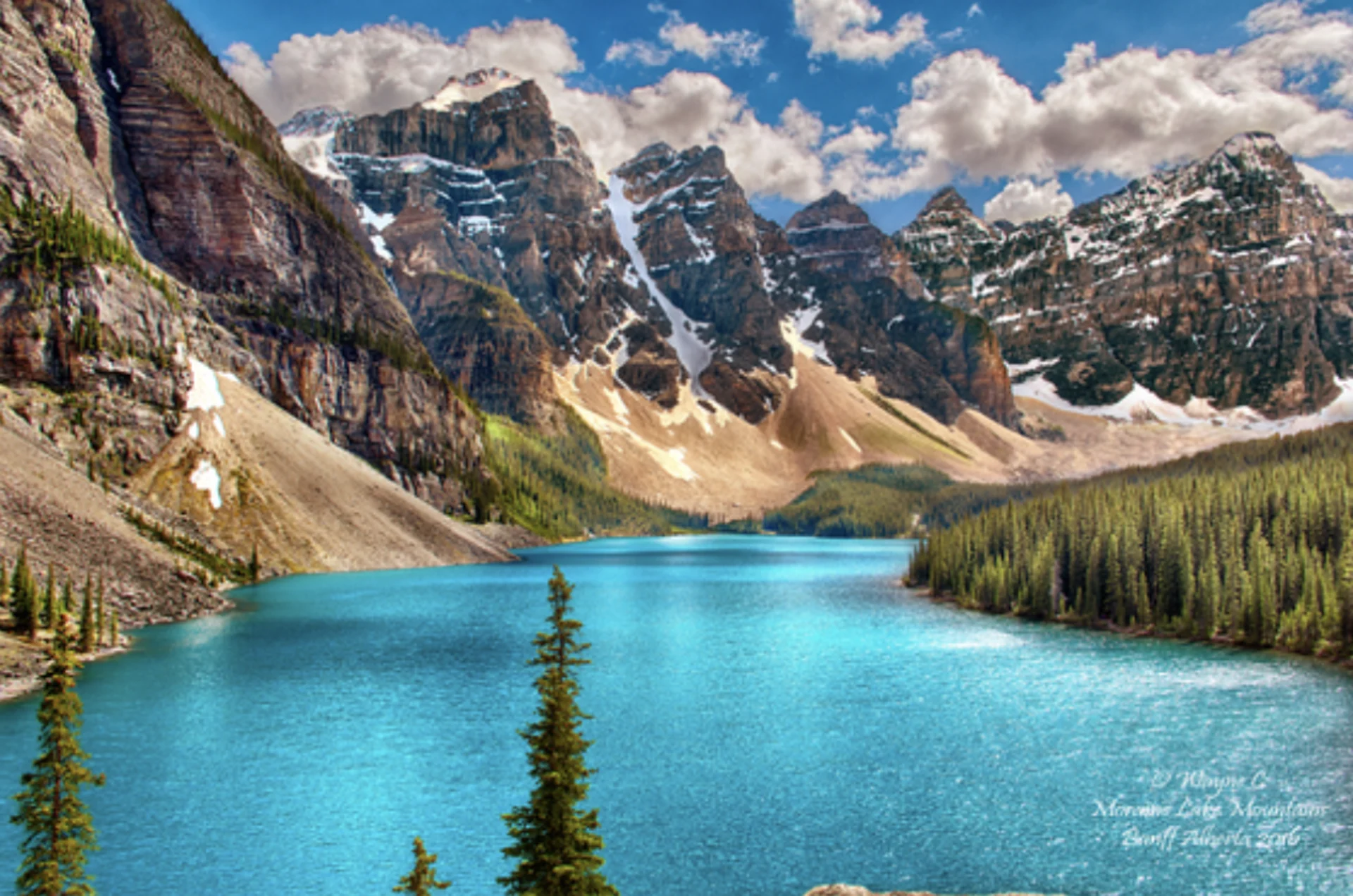 Canada's alpine lakes are changing colour, losing their distinctive blue trait