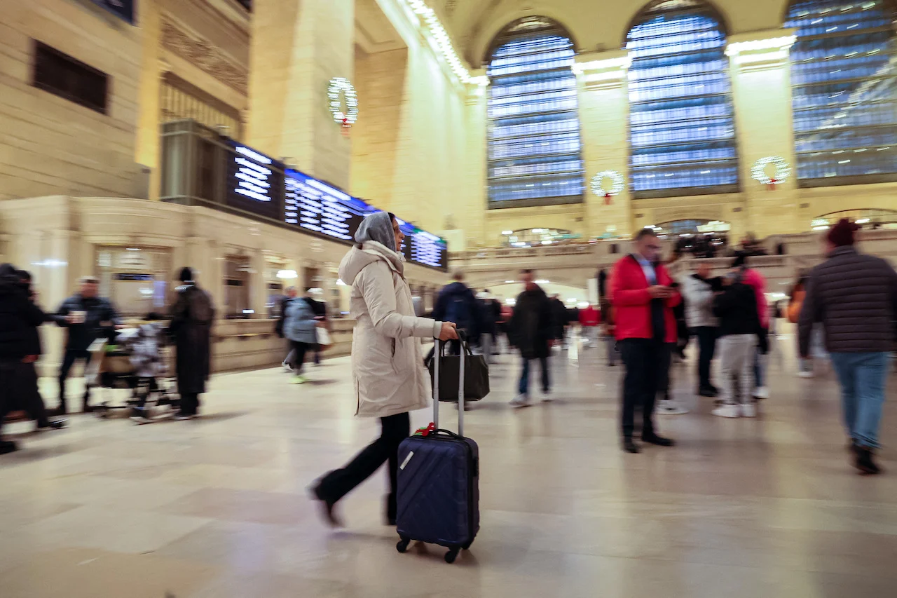 THANKSGIVING-TRAVEL/ REUTERS/Brendan McDermid