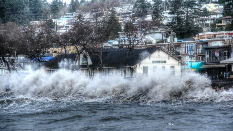As sea levels rise, B.C. coastal cities could face flooding from moon's 'wobble'