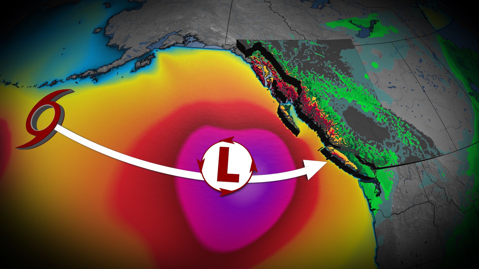 Heavy rain and snow: Typhoon remnants set to shake up B.C.'s pattern ...
