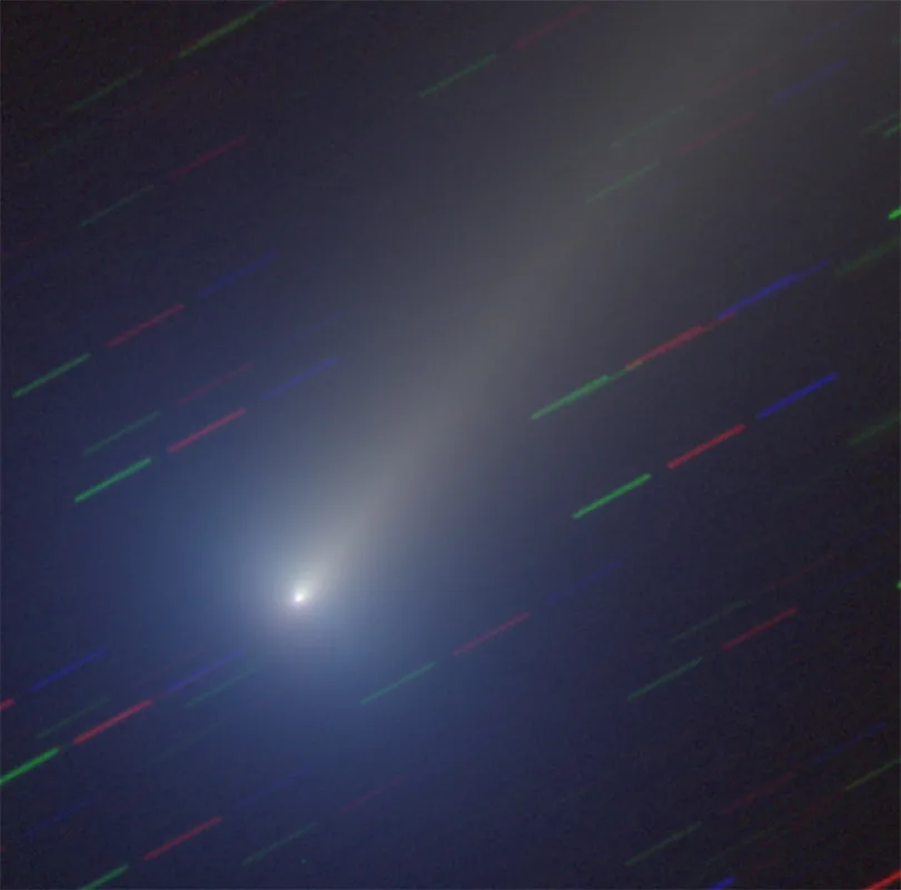 Comet Leonard - Calar Alto Schmidt telescope - ESA/NEOCC