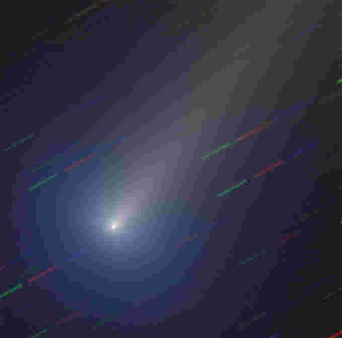 Comet Leonard - Calar Alto Schmidt telescope - ESA/NEOCC