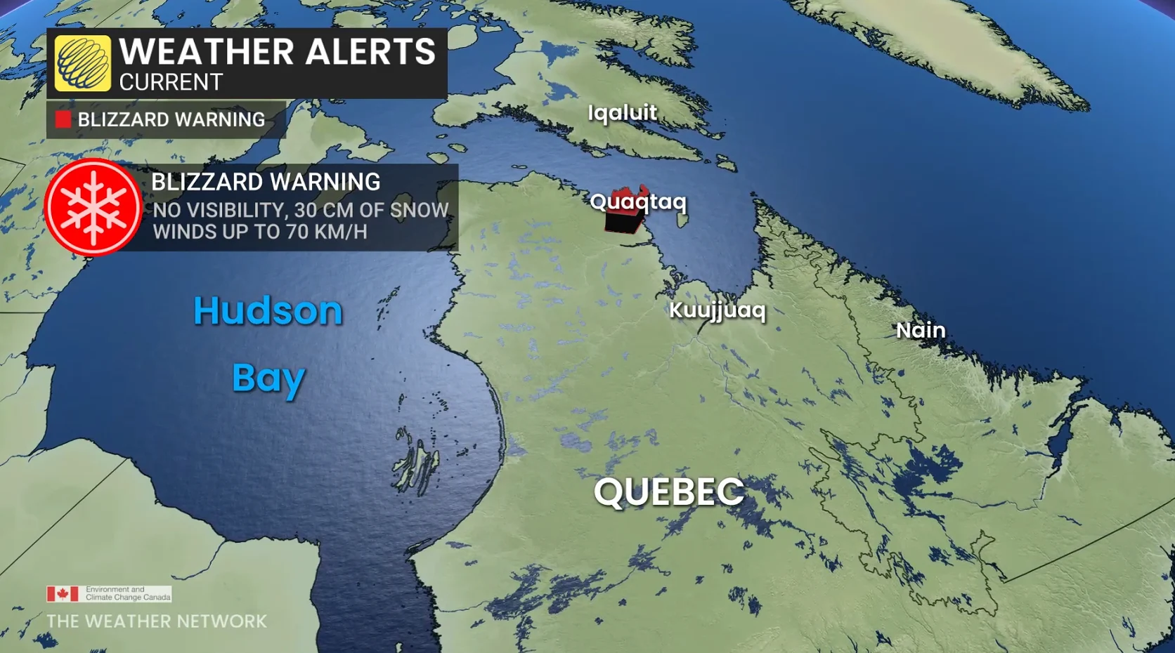 Quebec blizzard warning May 17