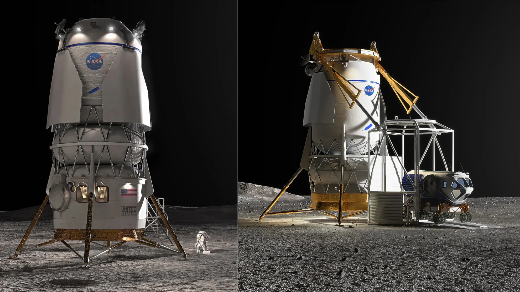 Blue Moon Lander and Cargo Version - NASA