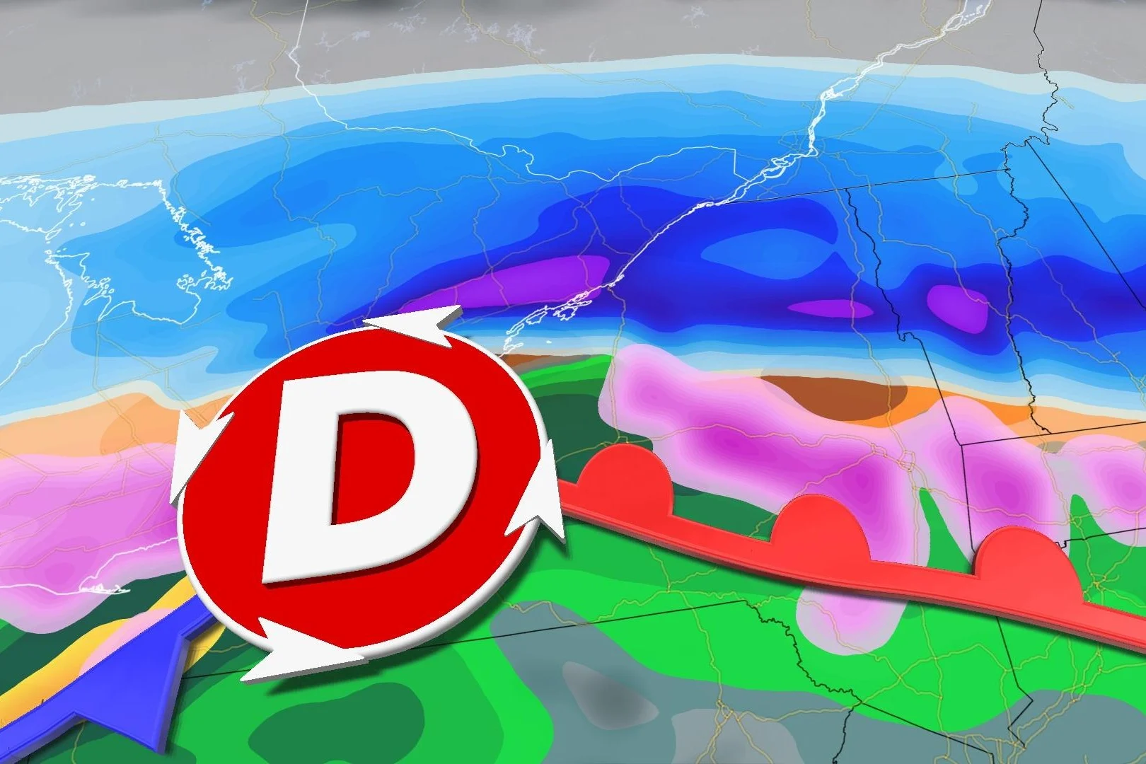 Conditions de tempête : circulation difficile, glace noire sur certaines routes