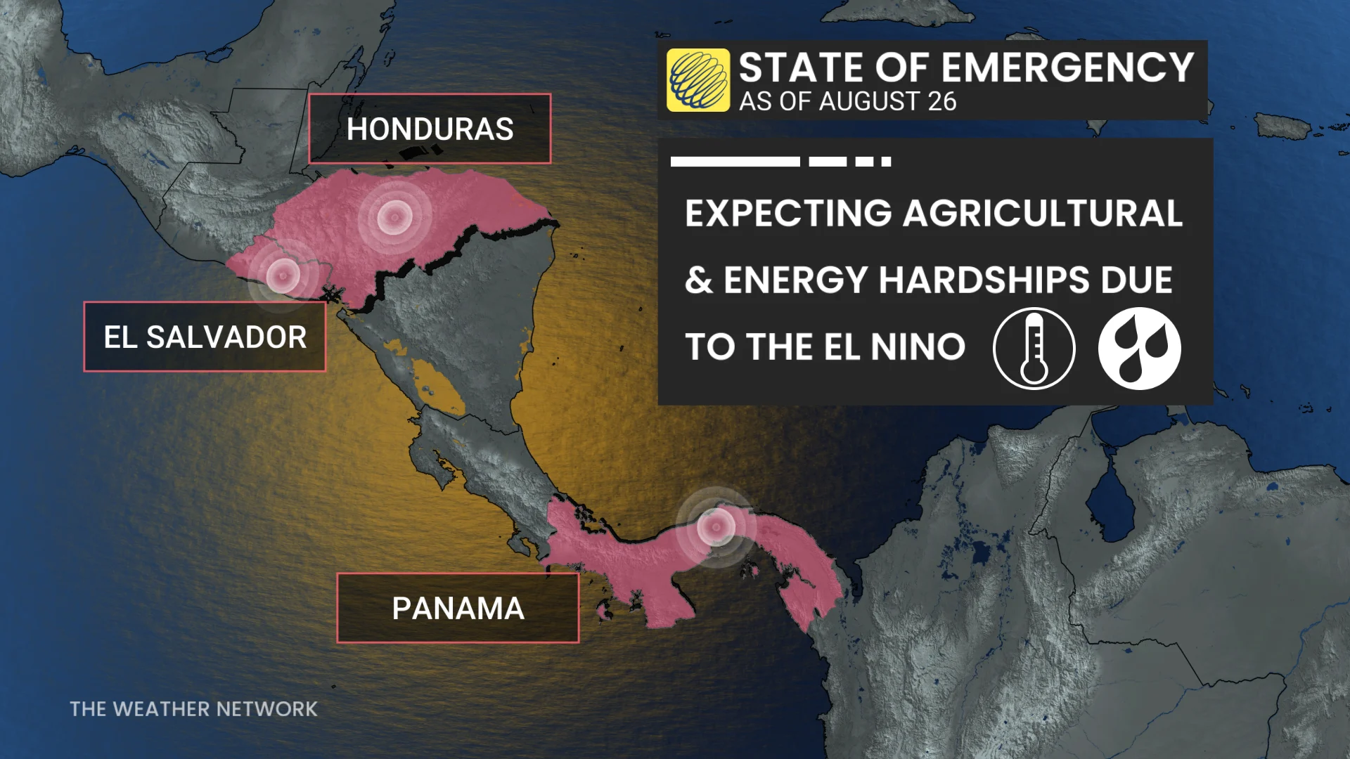 Central America State of Emergency Aug 26th