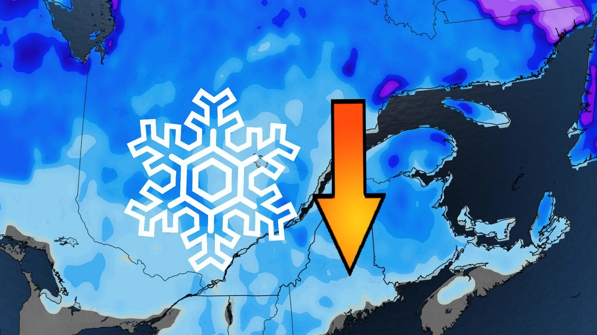 Fin de la neige au sol pour le sud du Québec