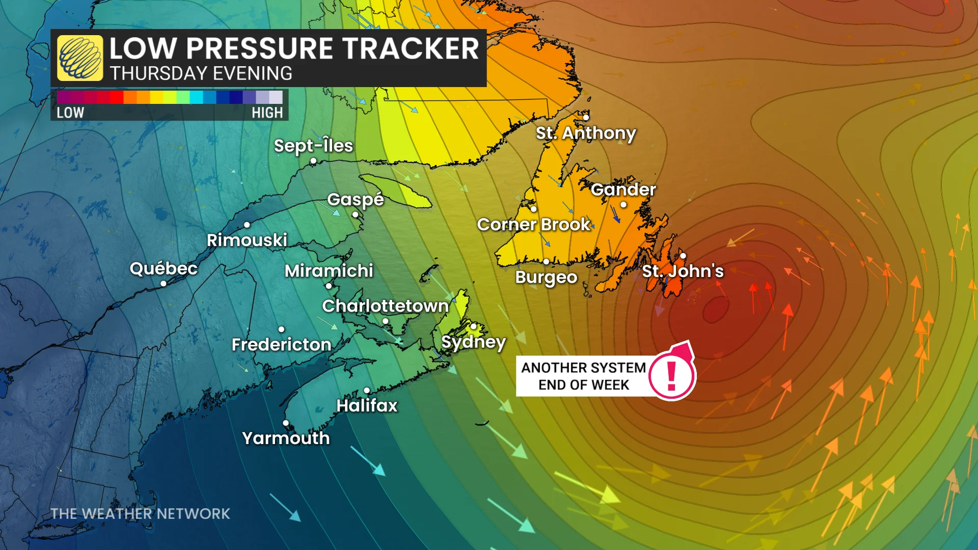 Baron - Atlantic Canada pressure tracker - Nov5