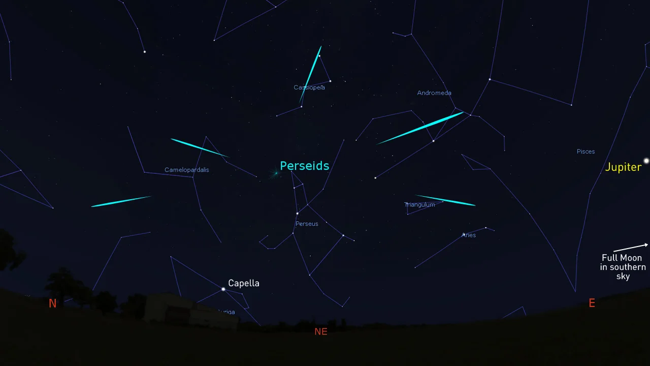 The Perseid meteor shower peaks tonight! Here's how to watch - The ...