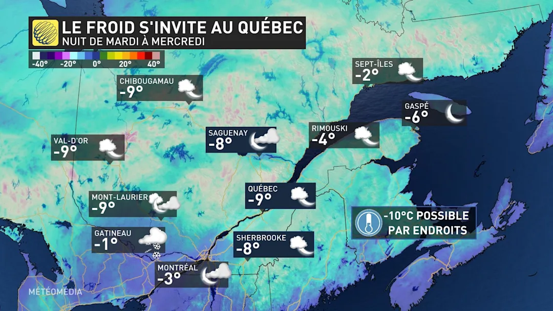Coup de froid une première depuis 1959 au Québec MétéoMédia