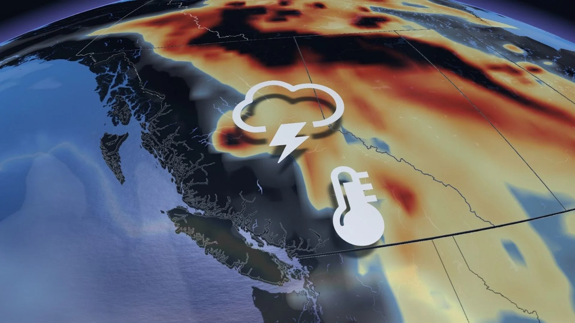 Intense heat keeps hold of B.C., storm risk could spark more wildfires