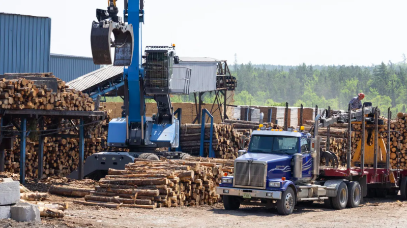 Wildfires are causing the price of lumber to spike again