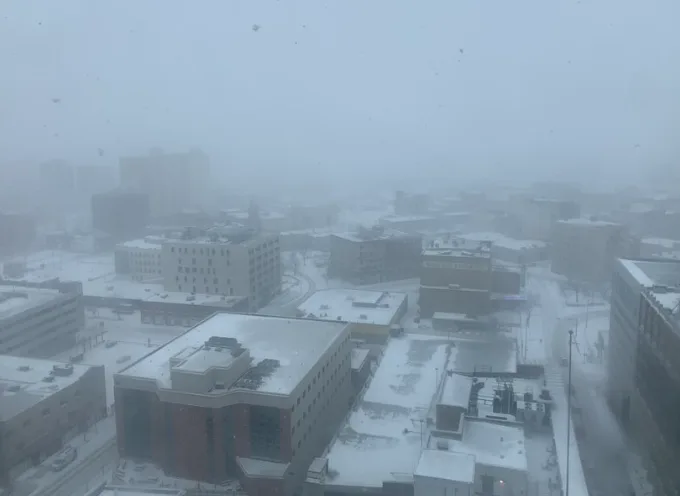 In photos: Multi-day spring snowstorm targets eastern Prairies, NW Ontario