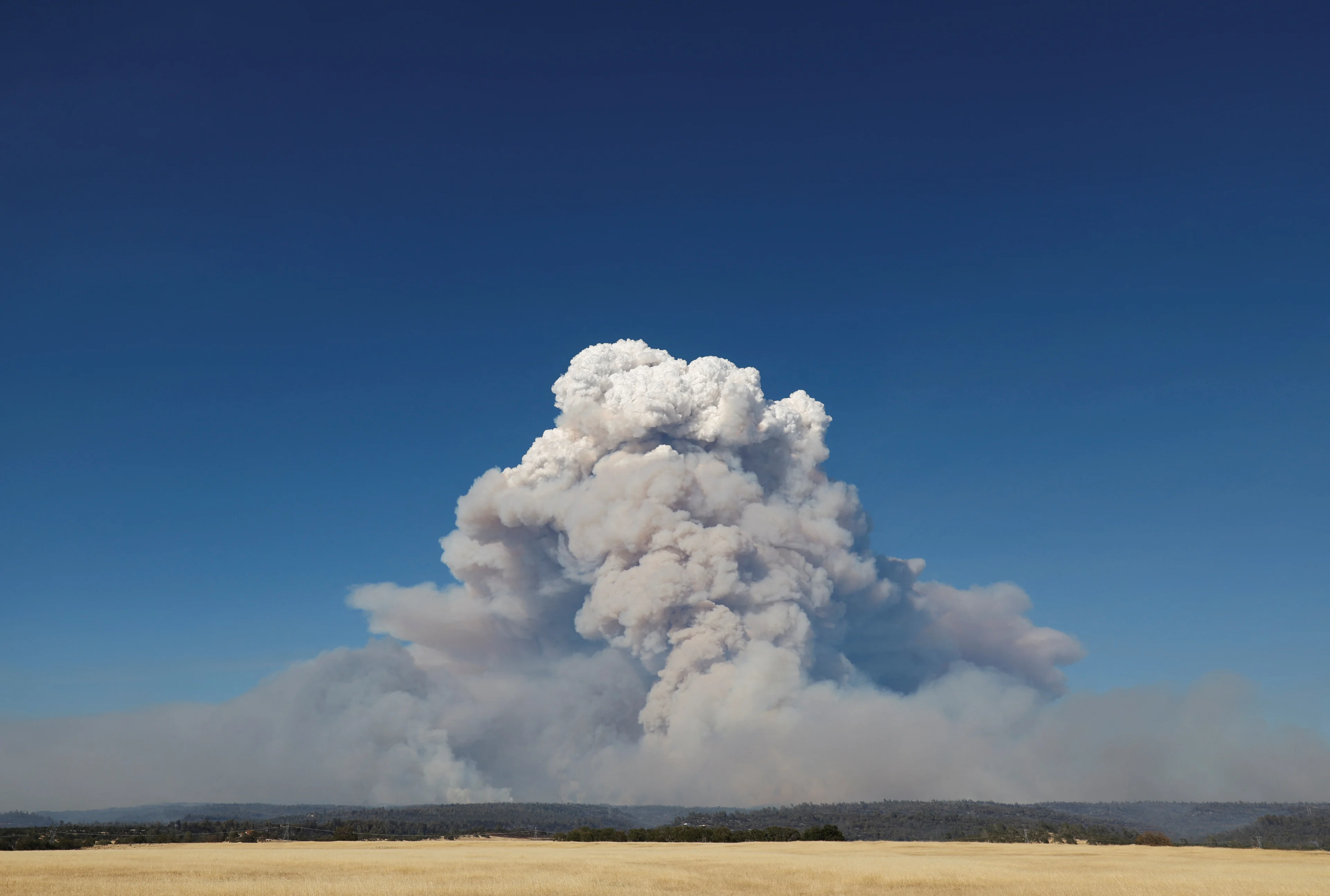 (REUTERS) Park Fire Smoke July 25 2024