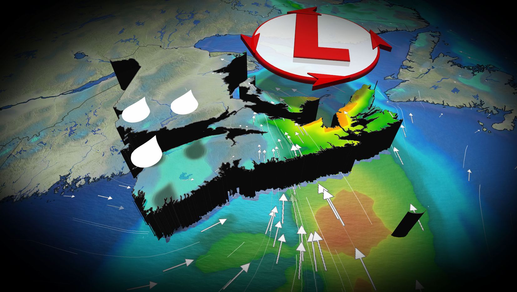 Atlantic Canada weather heavy rain and gusty winds move into the ...