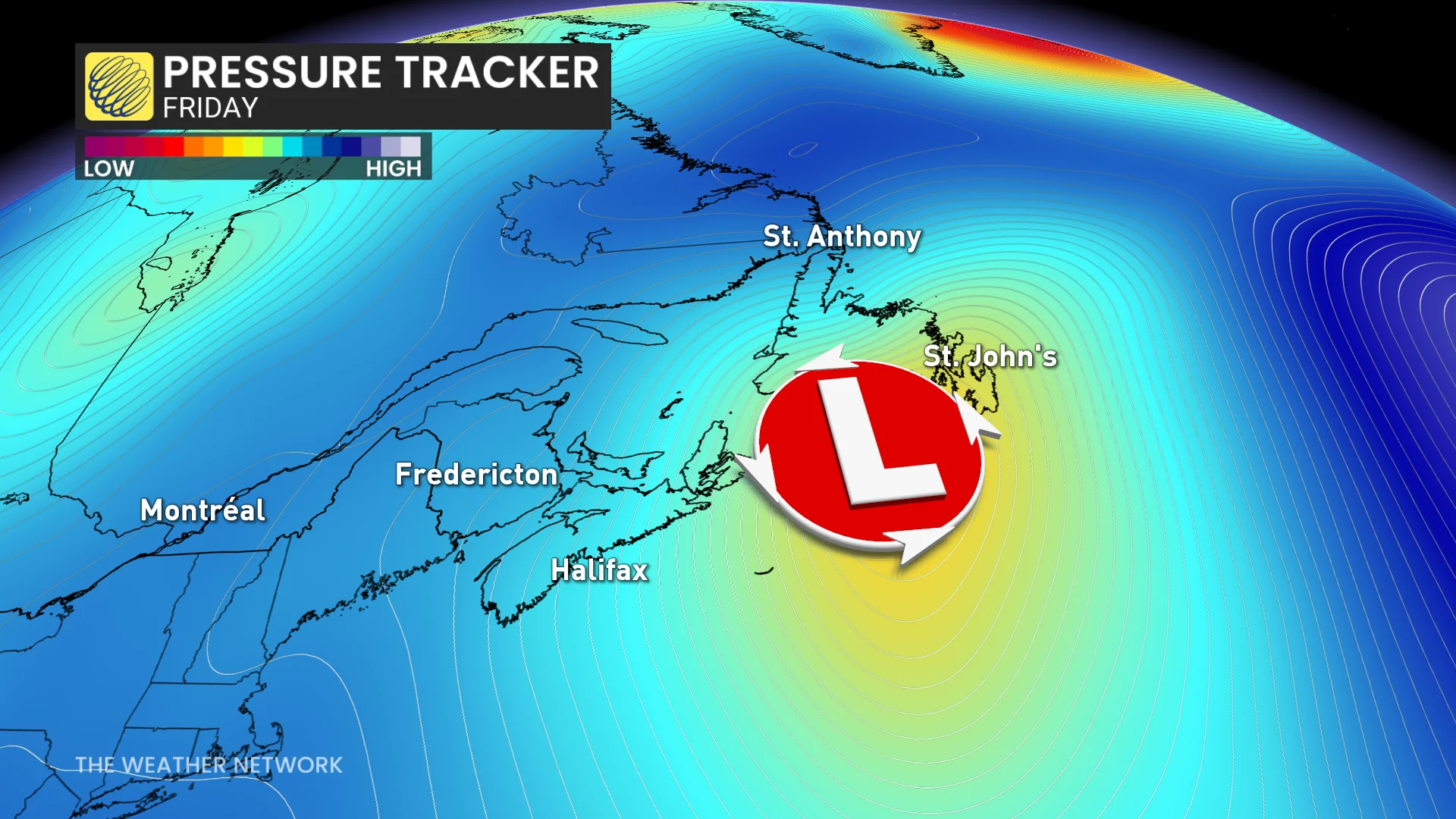Baron - ATL Friday pressure tracker