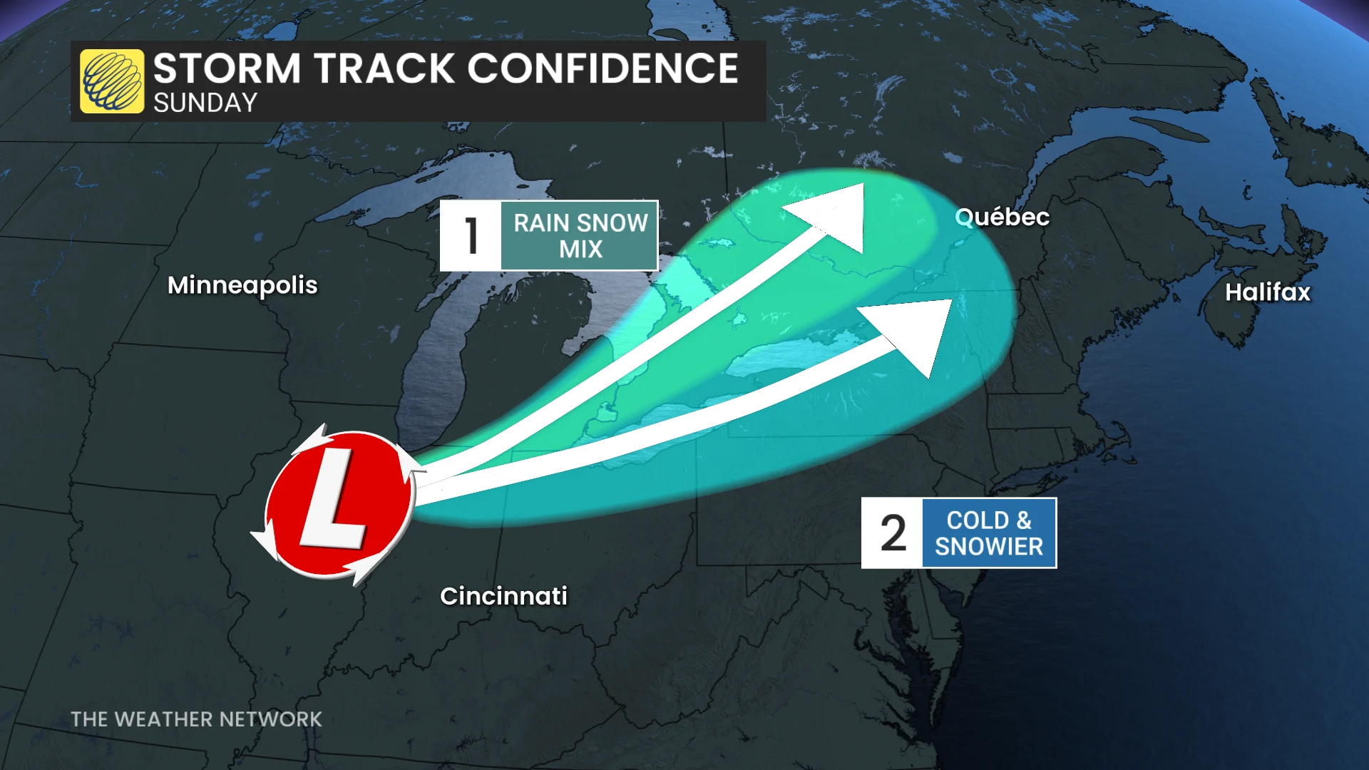 Significant lake-effect snow squalls threatens 50 cm locally - The ...