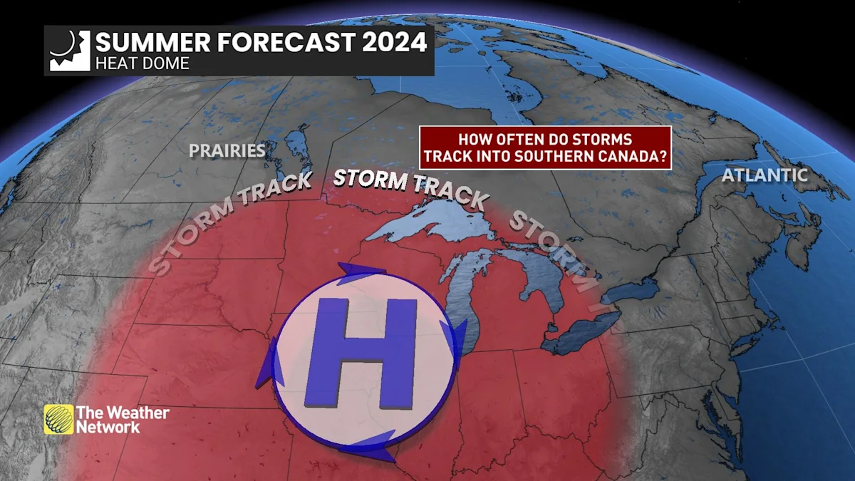 How a U.S. heat dome could bring severe summer storms to Canada - The ...