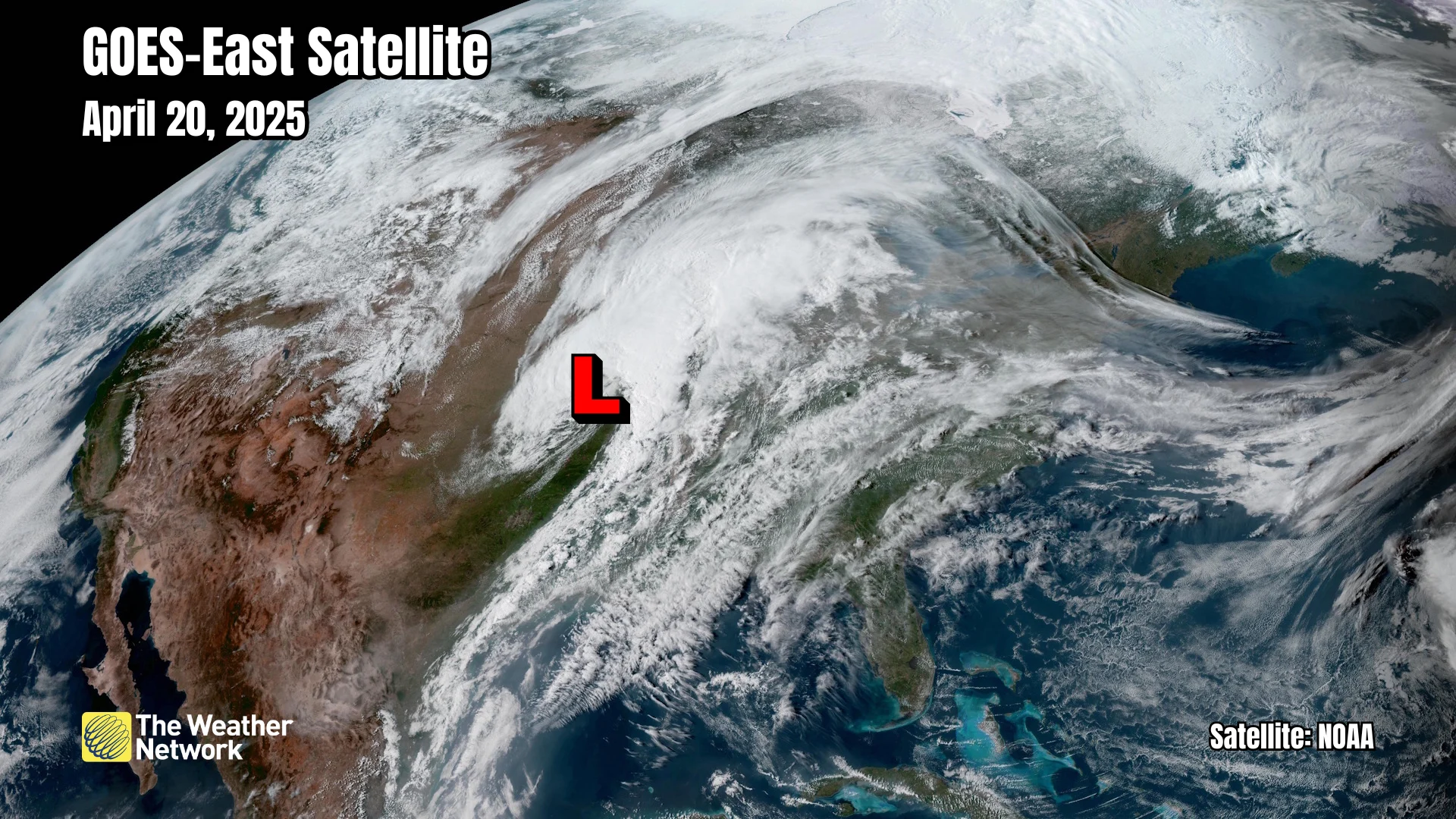 Visible Satellite April 20 2025