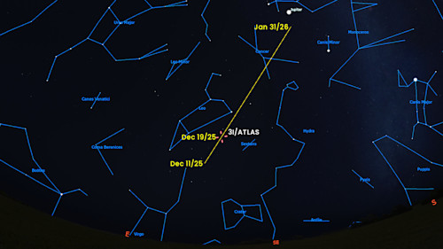 Alien comet 3I/Atlas reaches closest to Earth on Friday - The Weather  Network