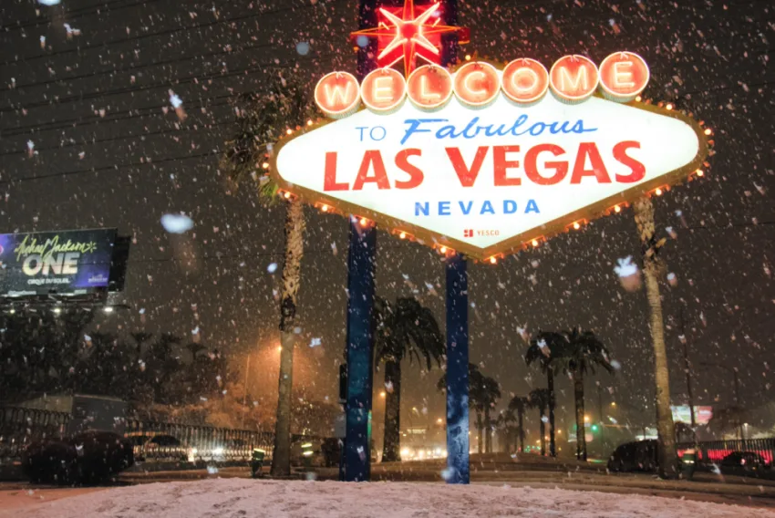 Photos: Rare snow blankets Las Vegas, parts of Arizona