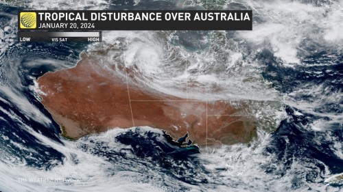 Australia S All Time Heat Record In Jeopardy As Temperatures Soar The   Australia Satellite January 20 2024 