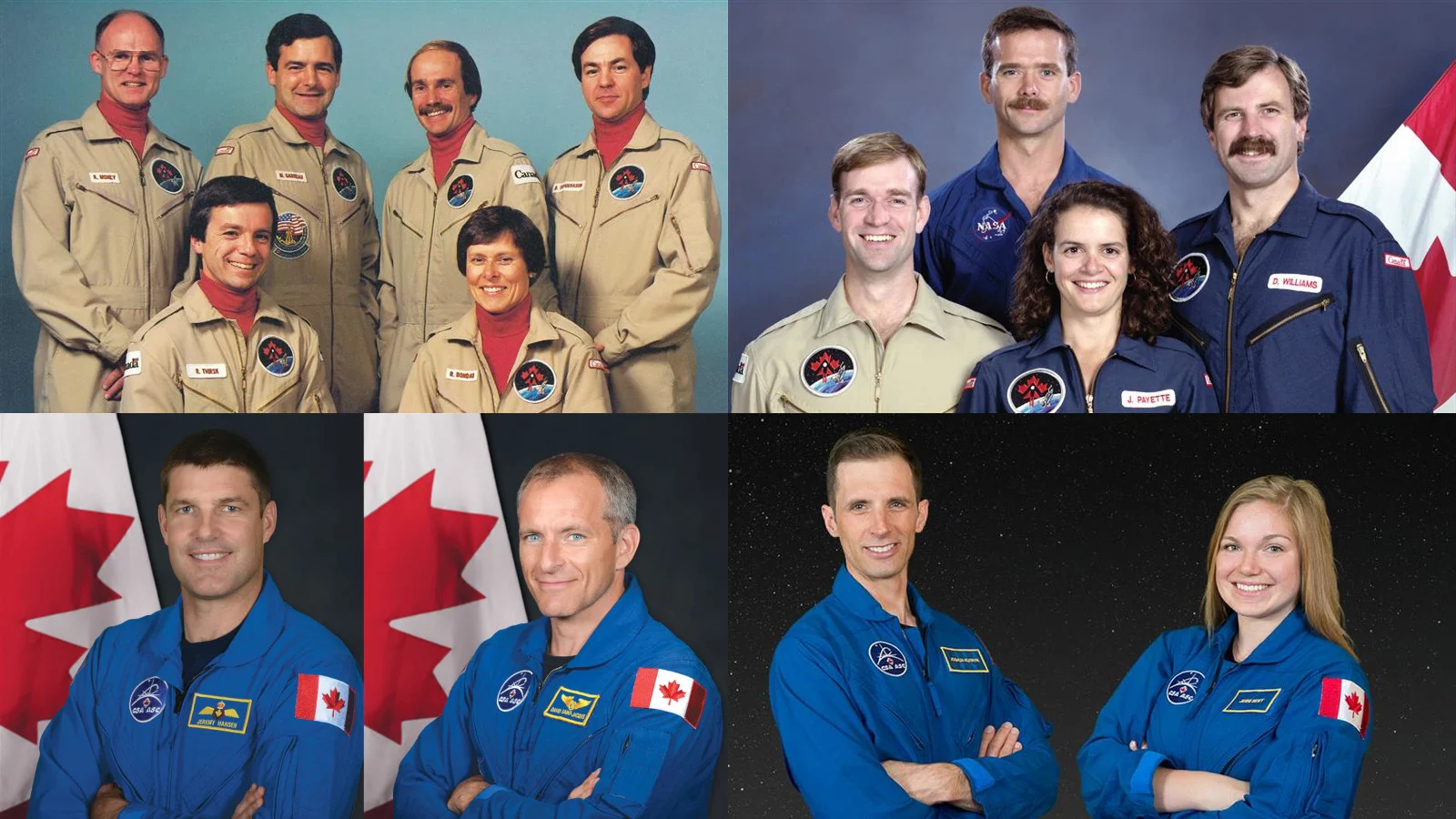 All Canadian Astronauts