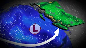 Some higher elevations in B.C. could see wet snow this weekend as a cooler pattern sweeps in