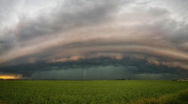 Thunderstorm risk with large hail over parts of the Prairies for Friday