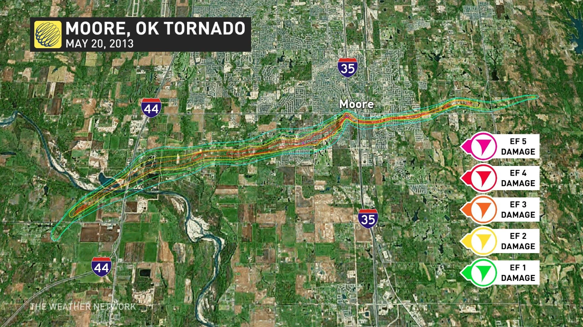 Moore Oklahoma EF5 tornado May 20 2013