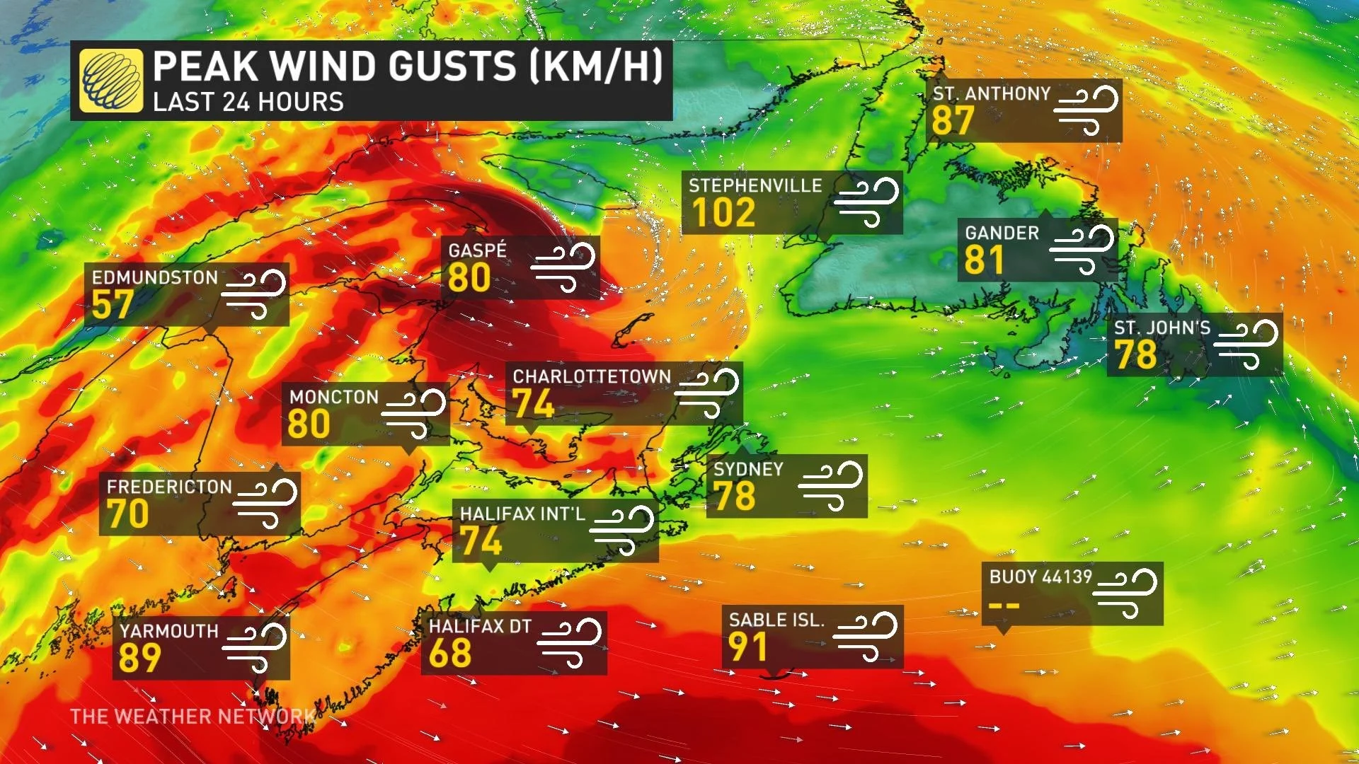 NLWind (Tuesday PM)