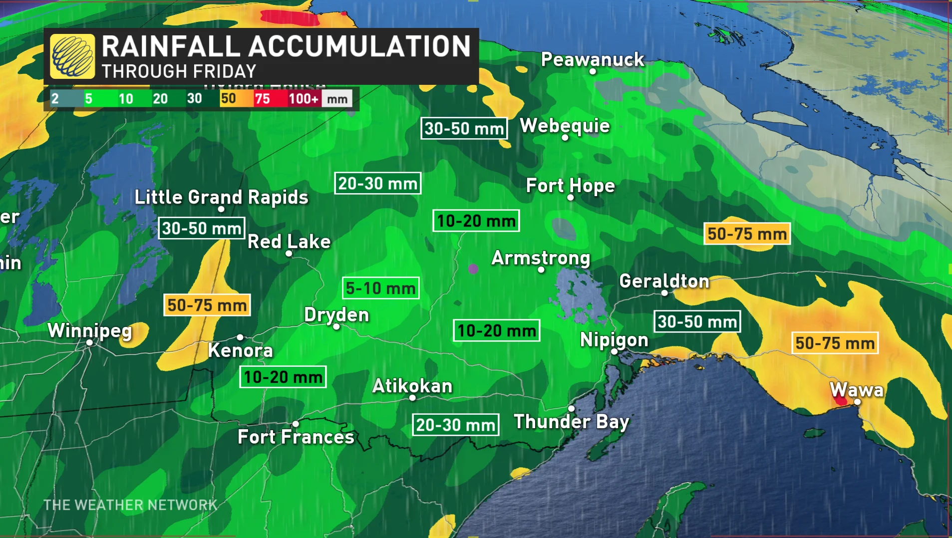 Baron - Northwestern Ontario rain