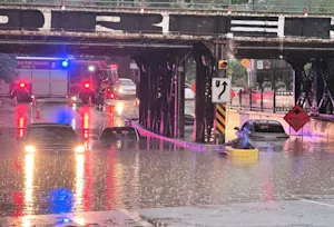 PHOTOS: Severe storms flood roads and strand drivers, bring large hail, power outages and damage