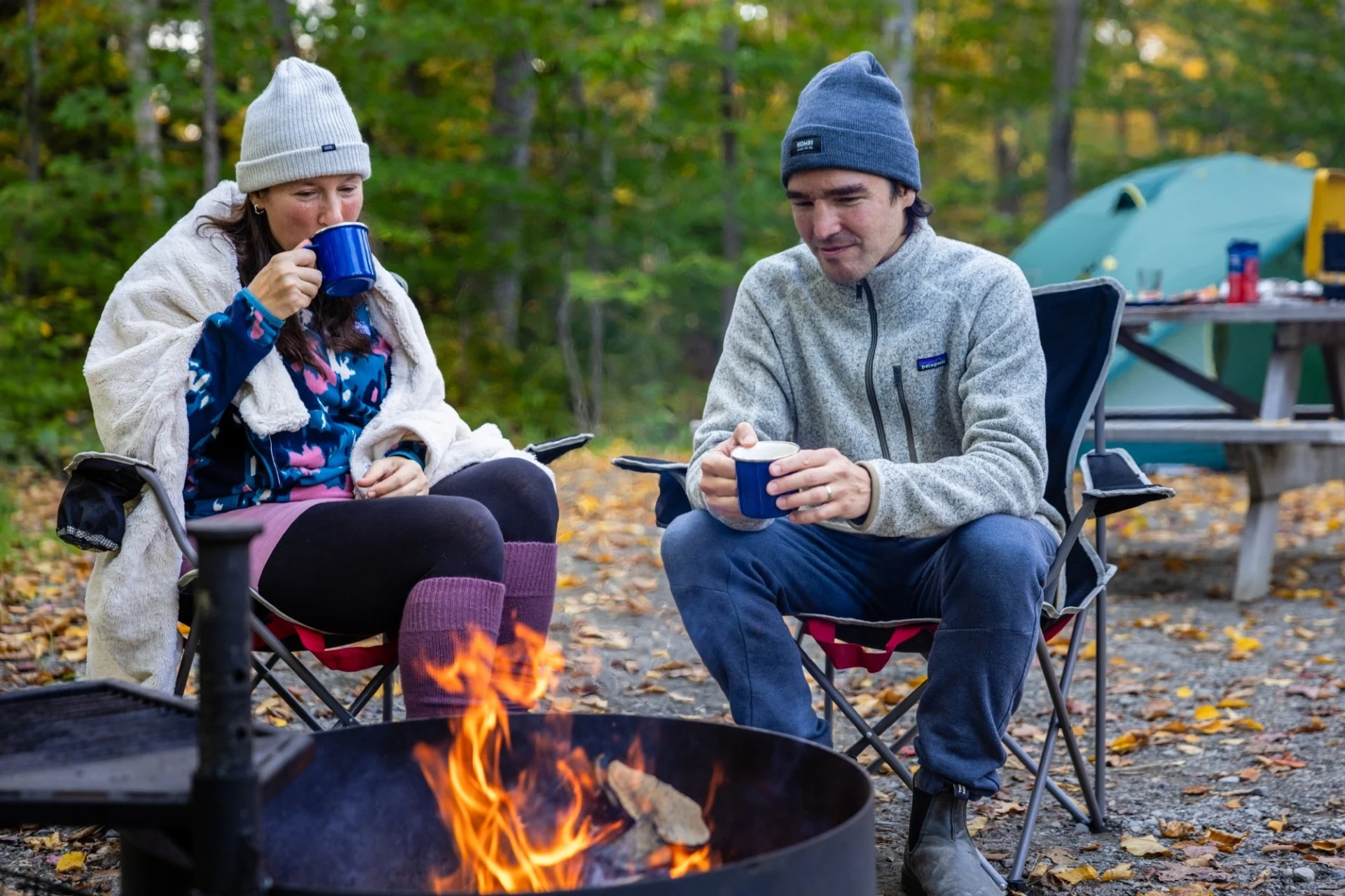 La fumée des feux de camp analysée à la loupe