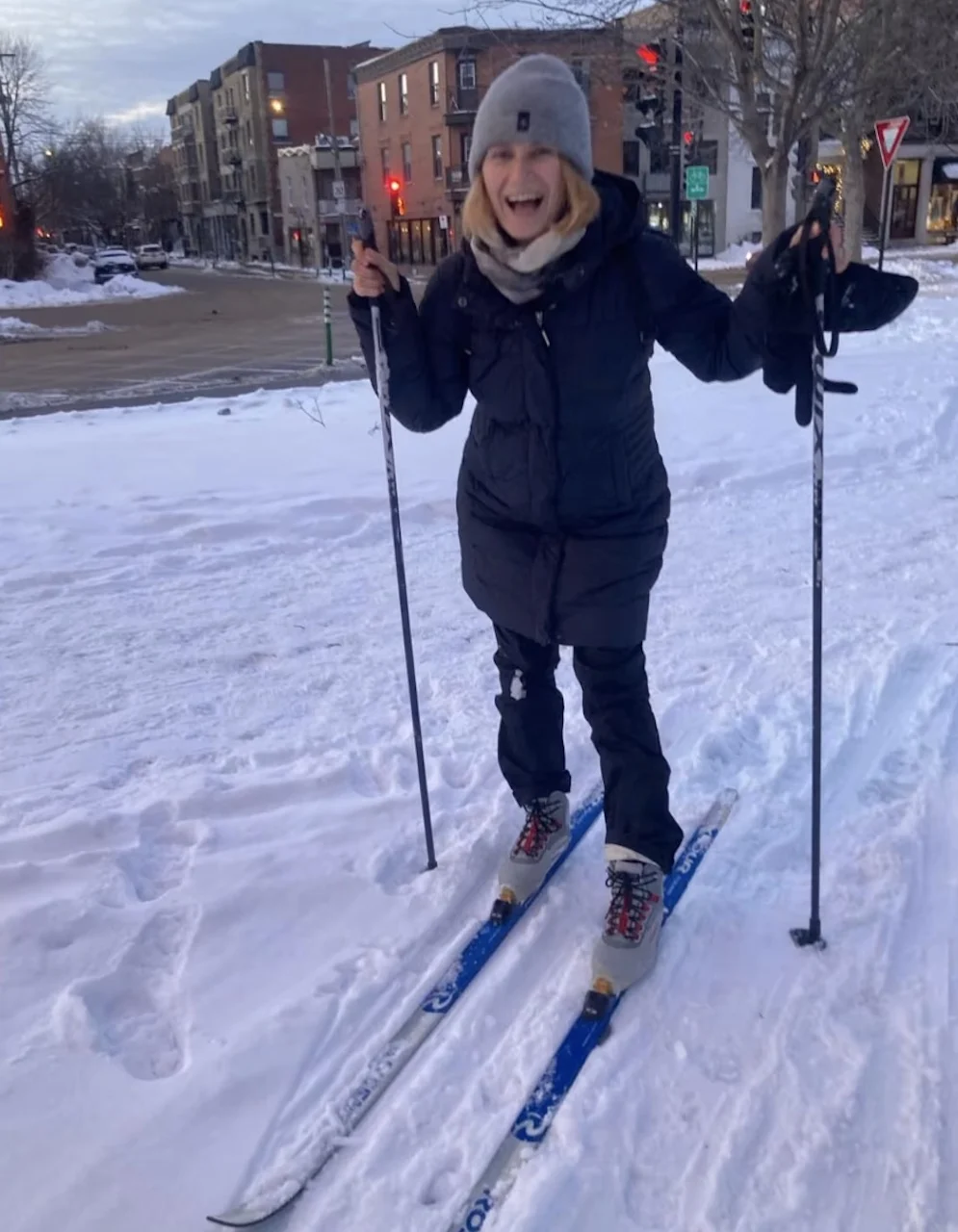 Quebec skiing/Submitted by Raluca Kirk via CBC